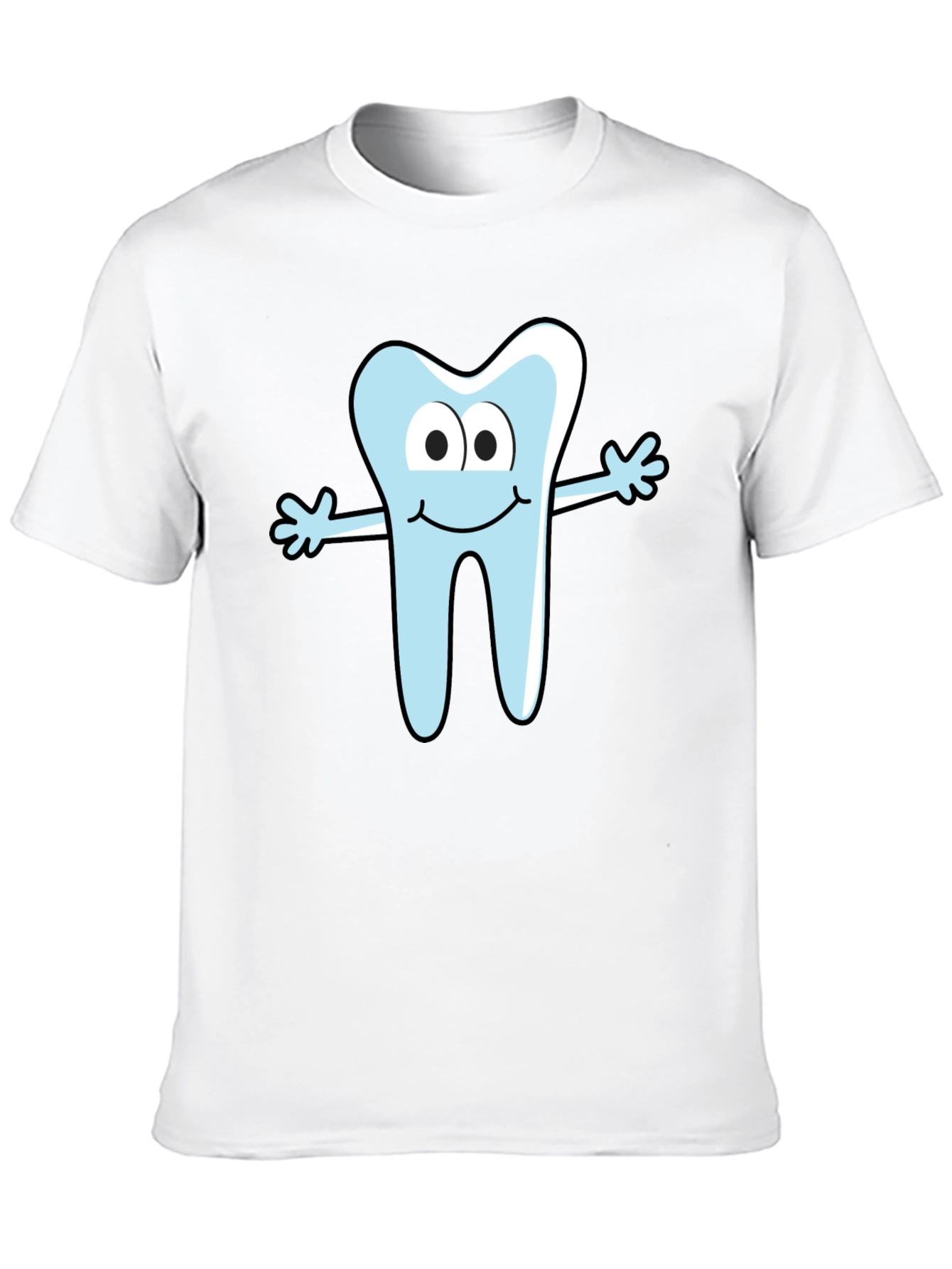 Cartoon Tooth Graphic Tee
