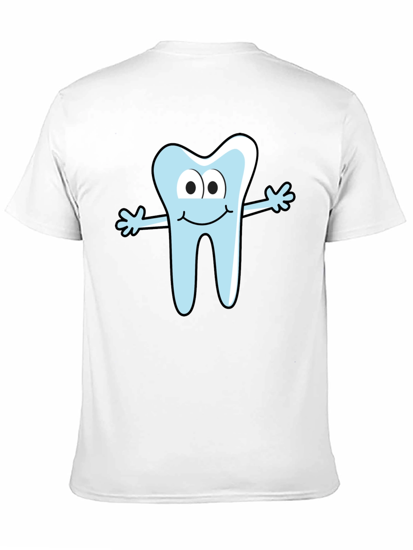 Cartoon Tooth Graphic Tee