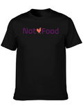 Not a Food Novelty Graphic T-Shirt