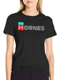 The Hornies Graphic T-Shirt - Bold Black Tee