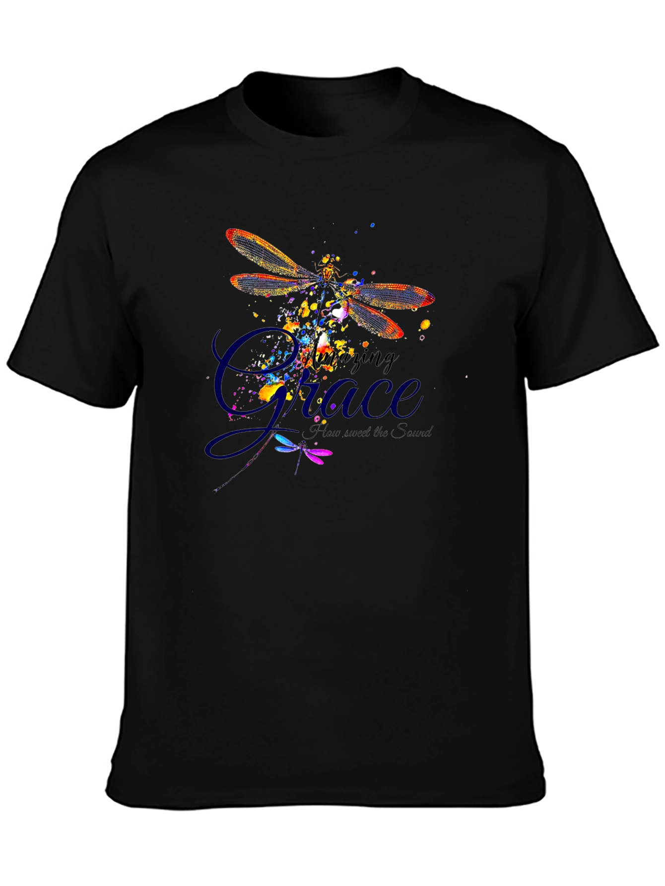 Amazing Grace Dragonfly Graphic Tee