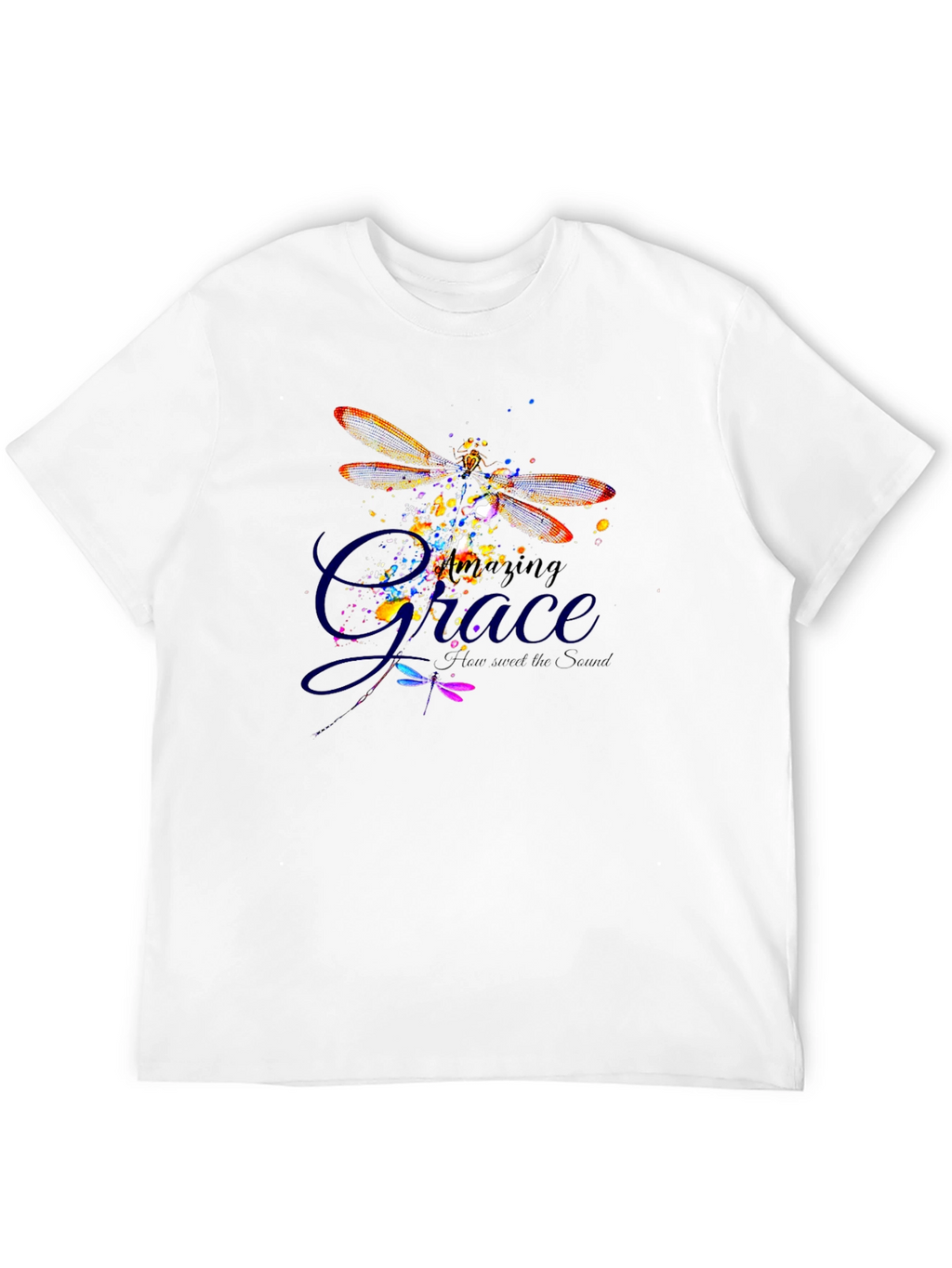 Amazing Grace Dragonfly Graphic Tee