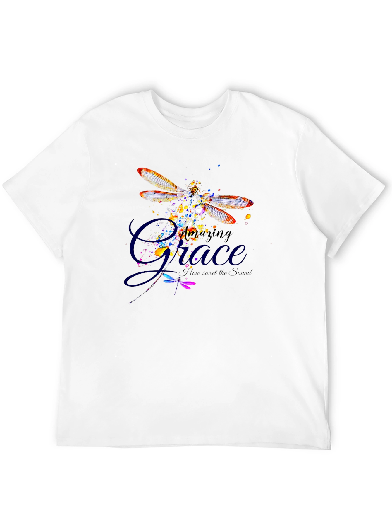 Amazing Grace Dragonfly Graphic Tee