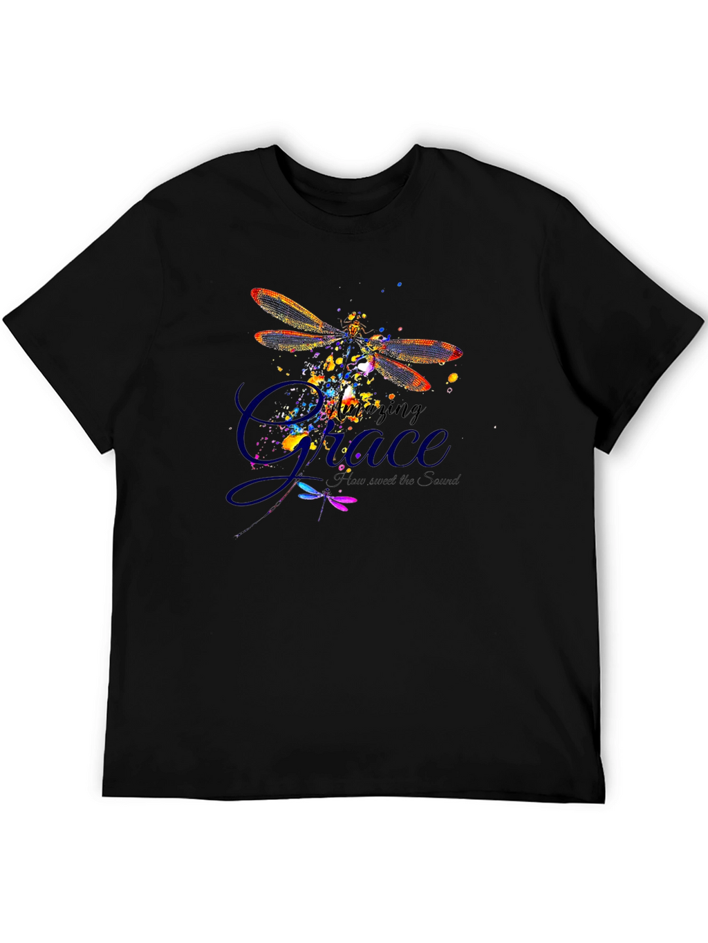 Amazing Grace Dragonfly Graphic Tee