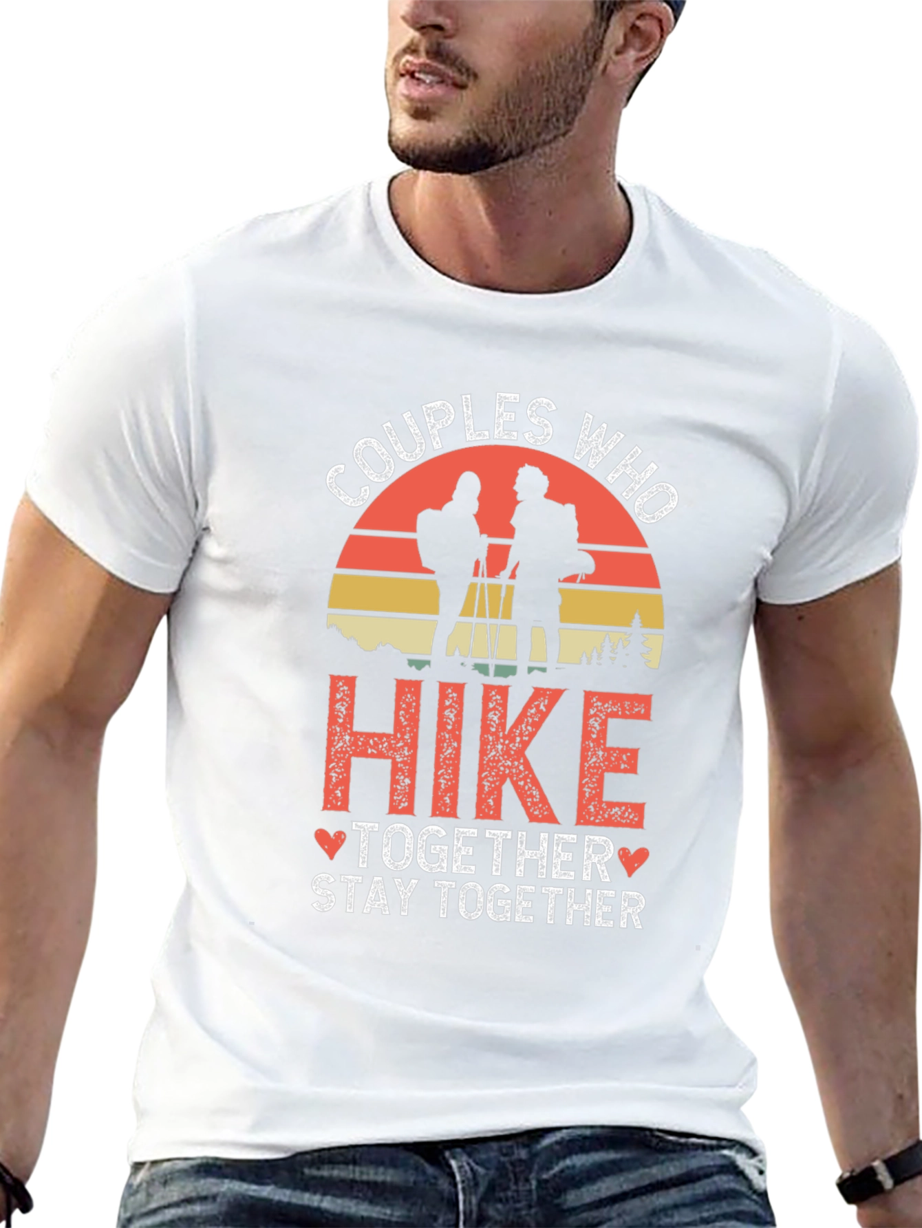 Couples Who Hike Together Stay Together Tee