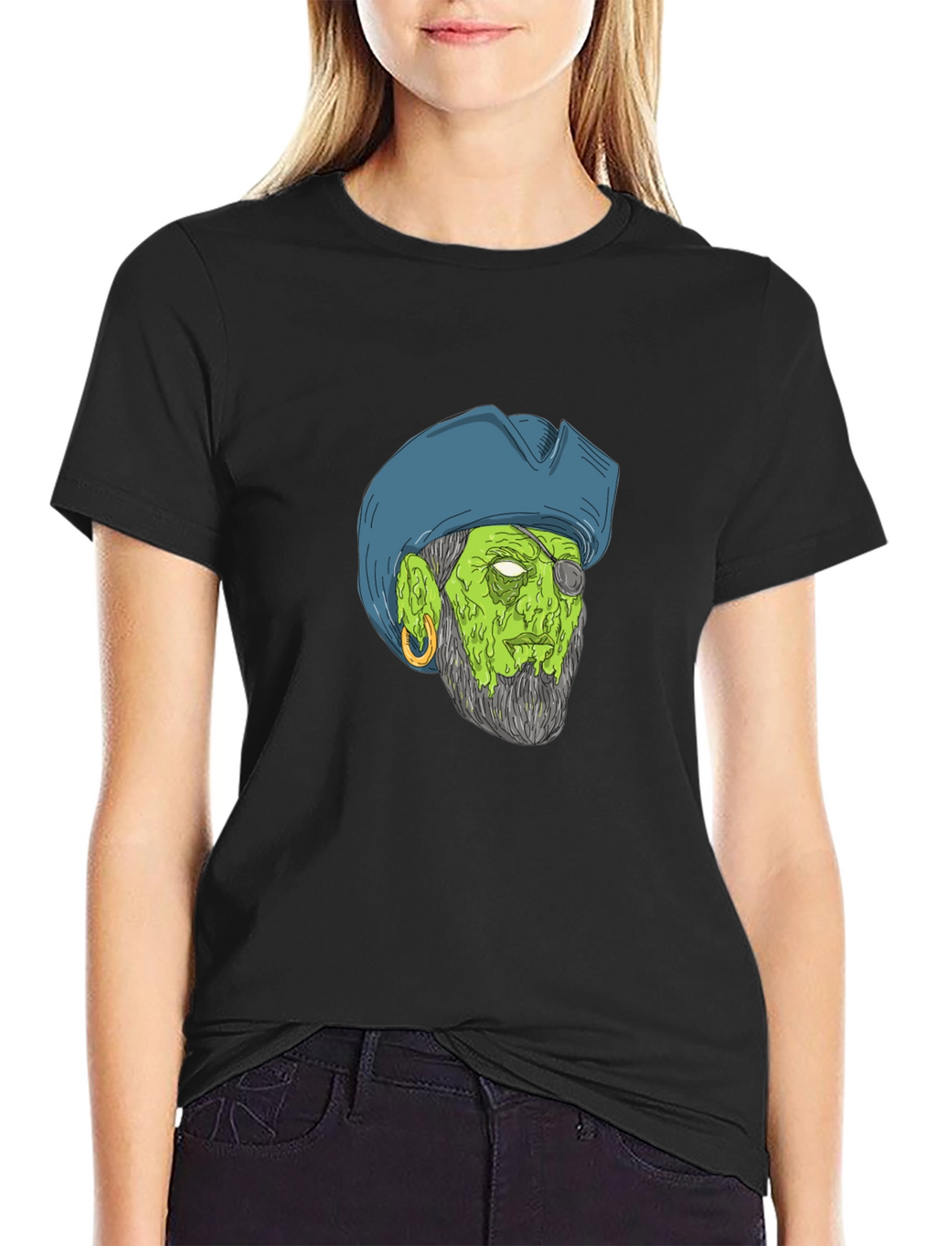 Zombie Pirate Graphic Tee