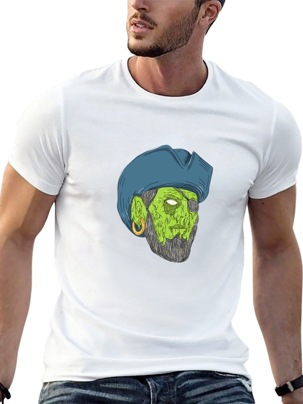 Zombie Pirate Graphic Tee