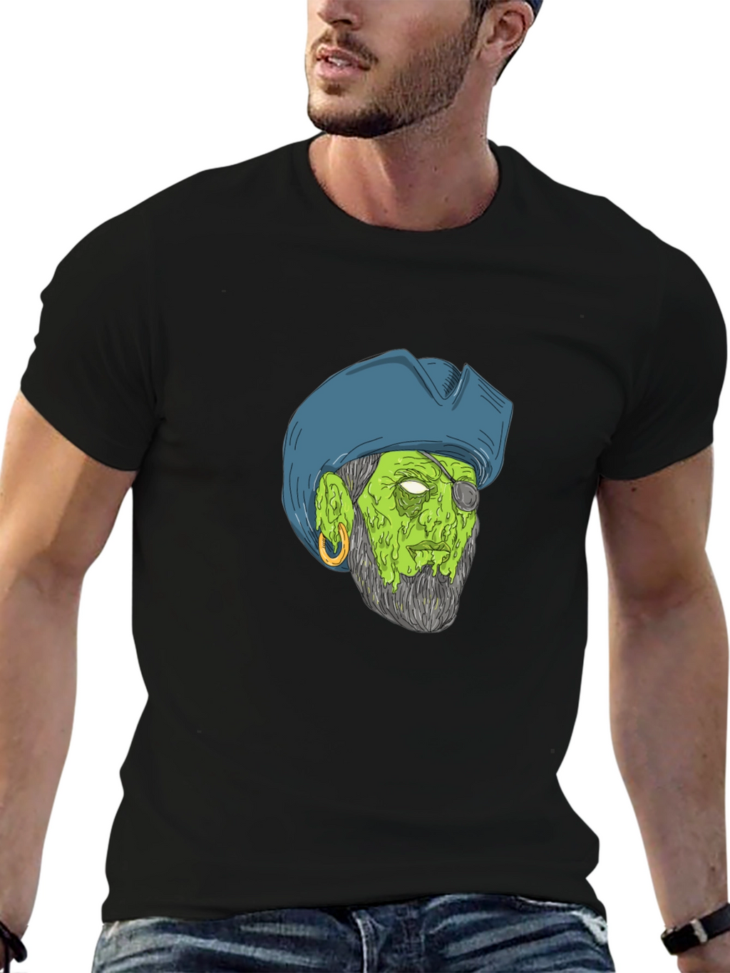 Zombie Pirate Graphic Tee