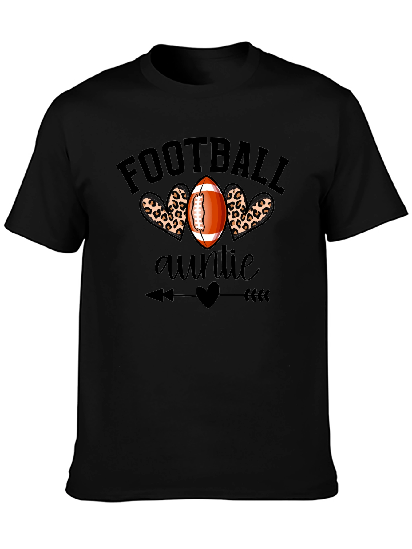 Football Auntie Graphic Tee