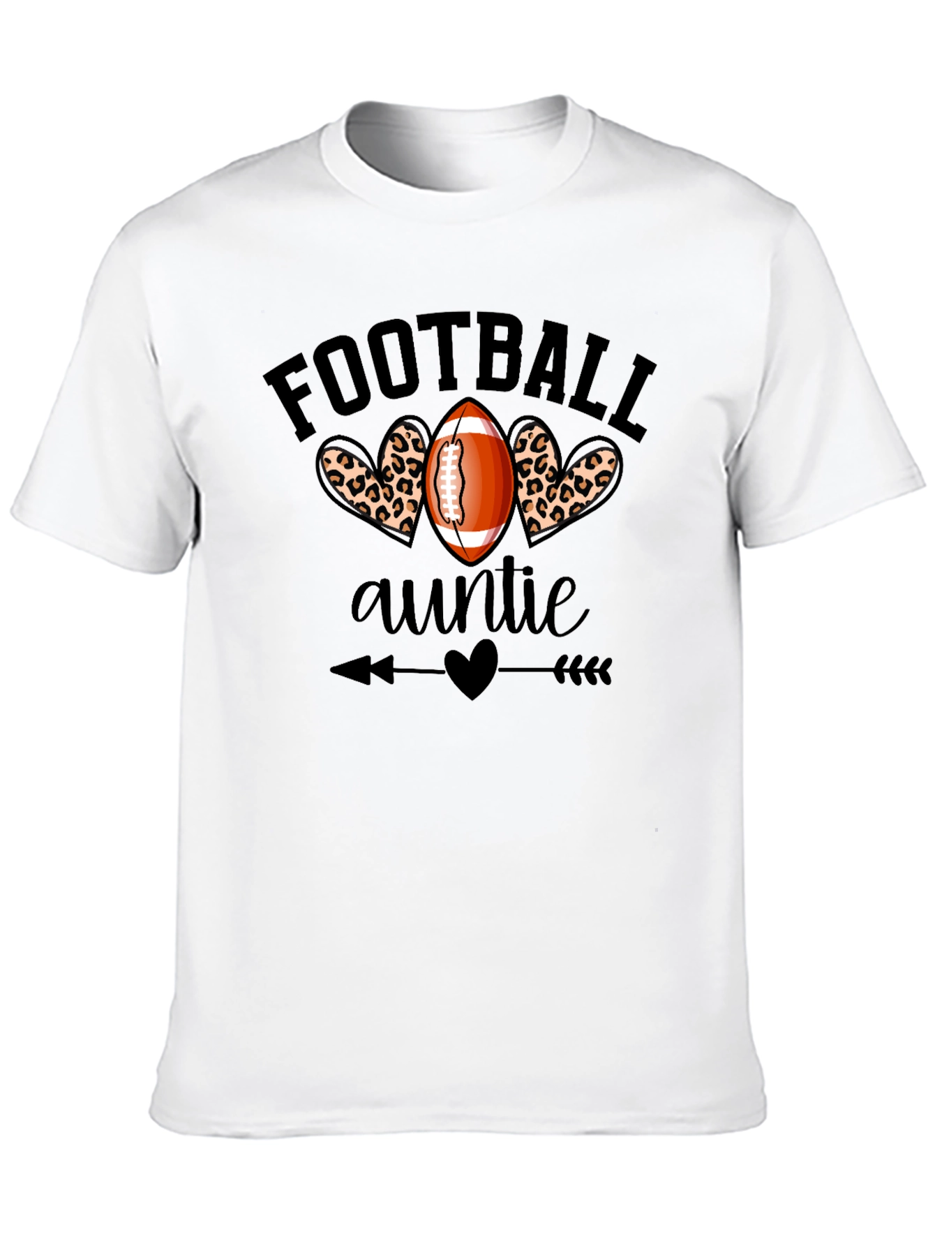 Football Auntie Graphic Tee