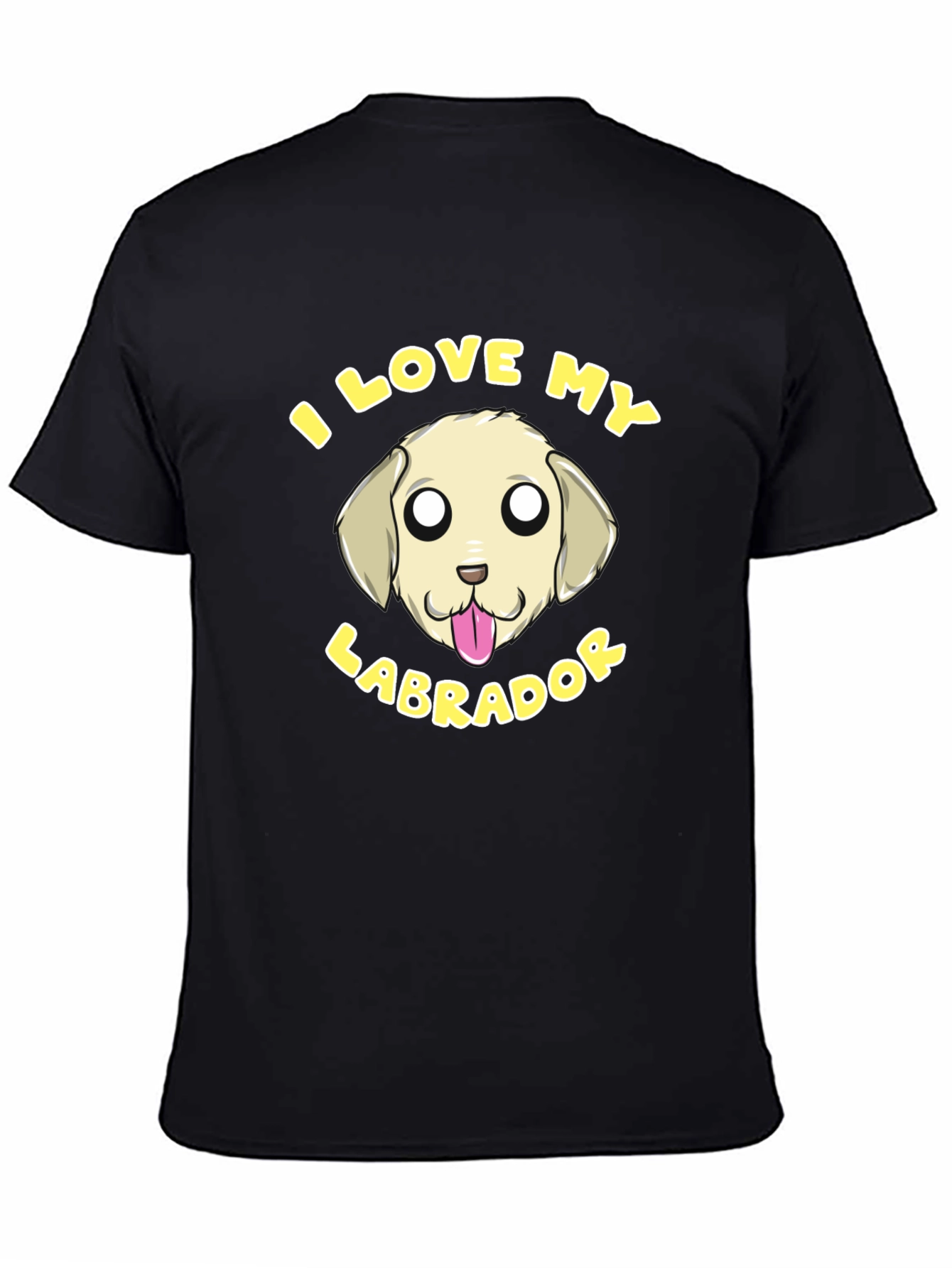 I Love My Labrador T-Shirt - Cute Dog Graphic Tee