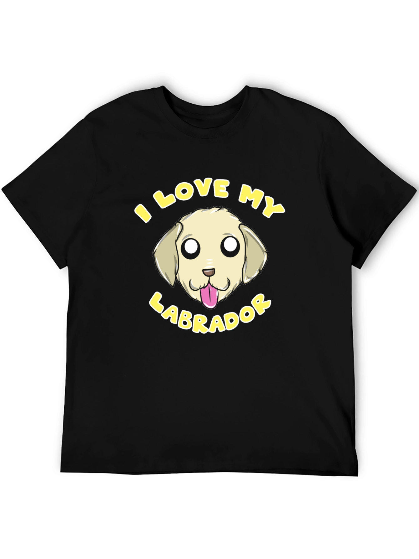 I Love My Labrador T-Shirt - Cute Dog Graphic Tee