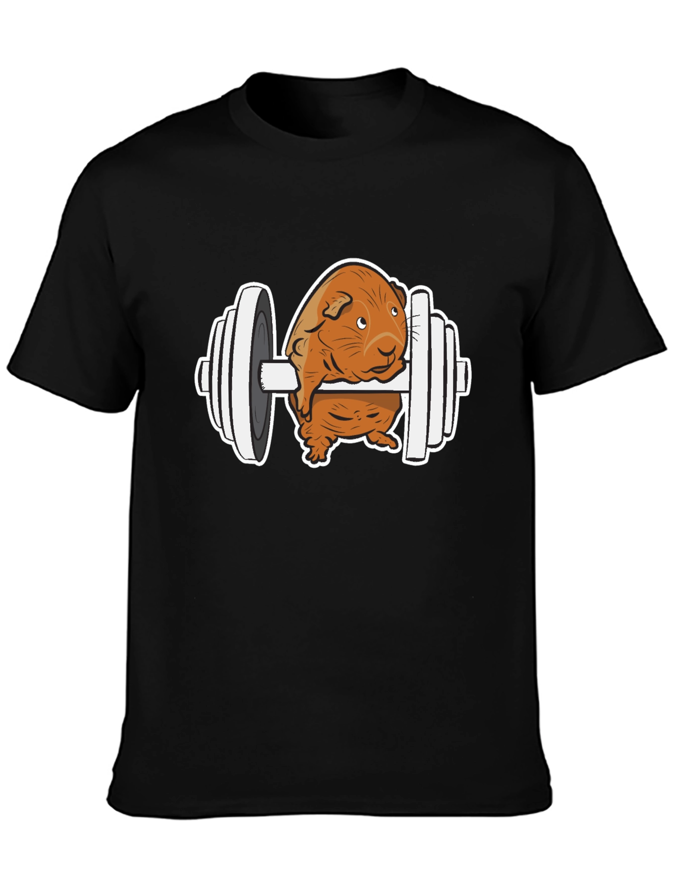 Guinea Pig Gym T-Shirt - Funny Workout Tee