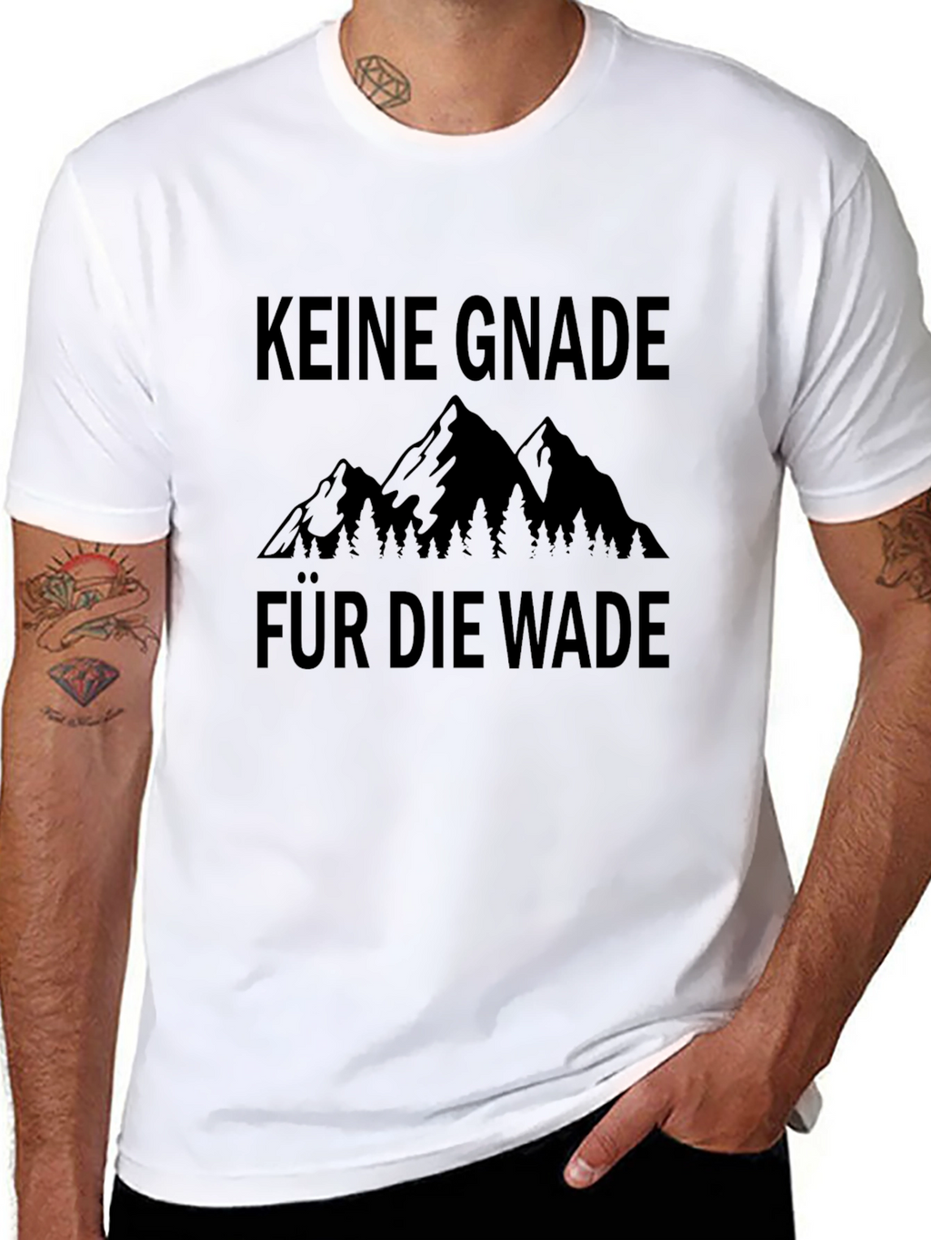 Keine Gnade Für Die Wade Black T-Shirt