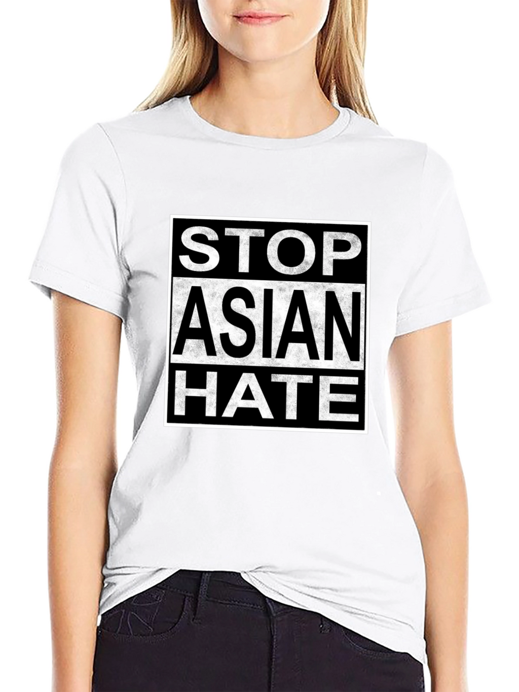 Stop Asian Hate Graphic T-Shirt