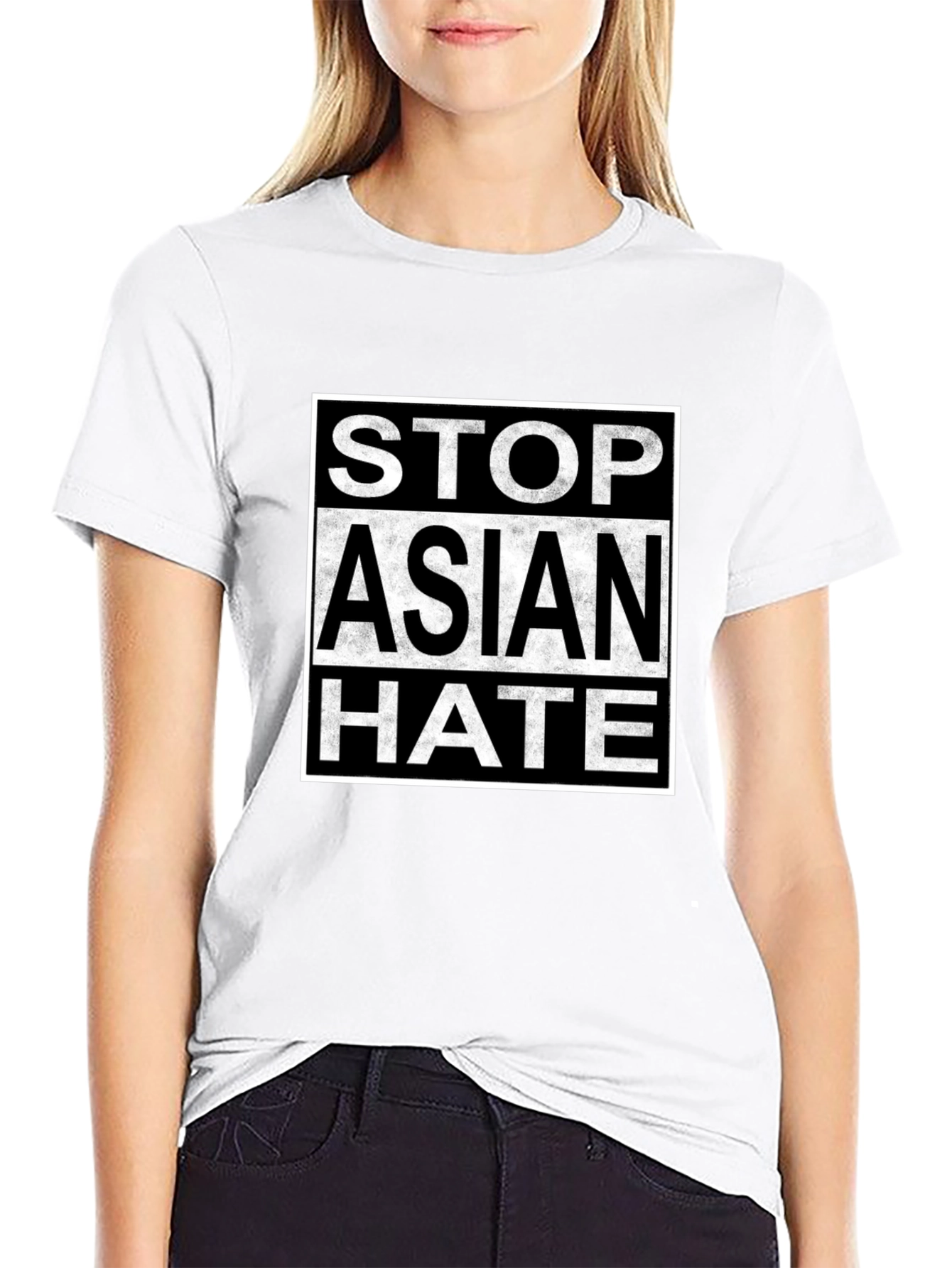 Stop Asian Hate Graphic T-Shirt