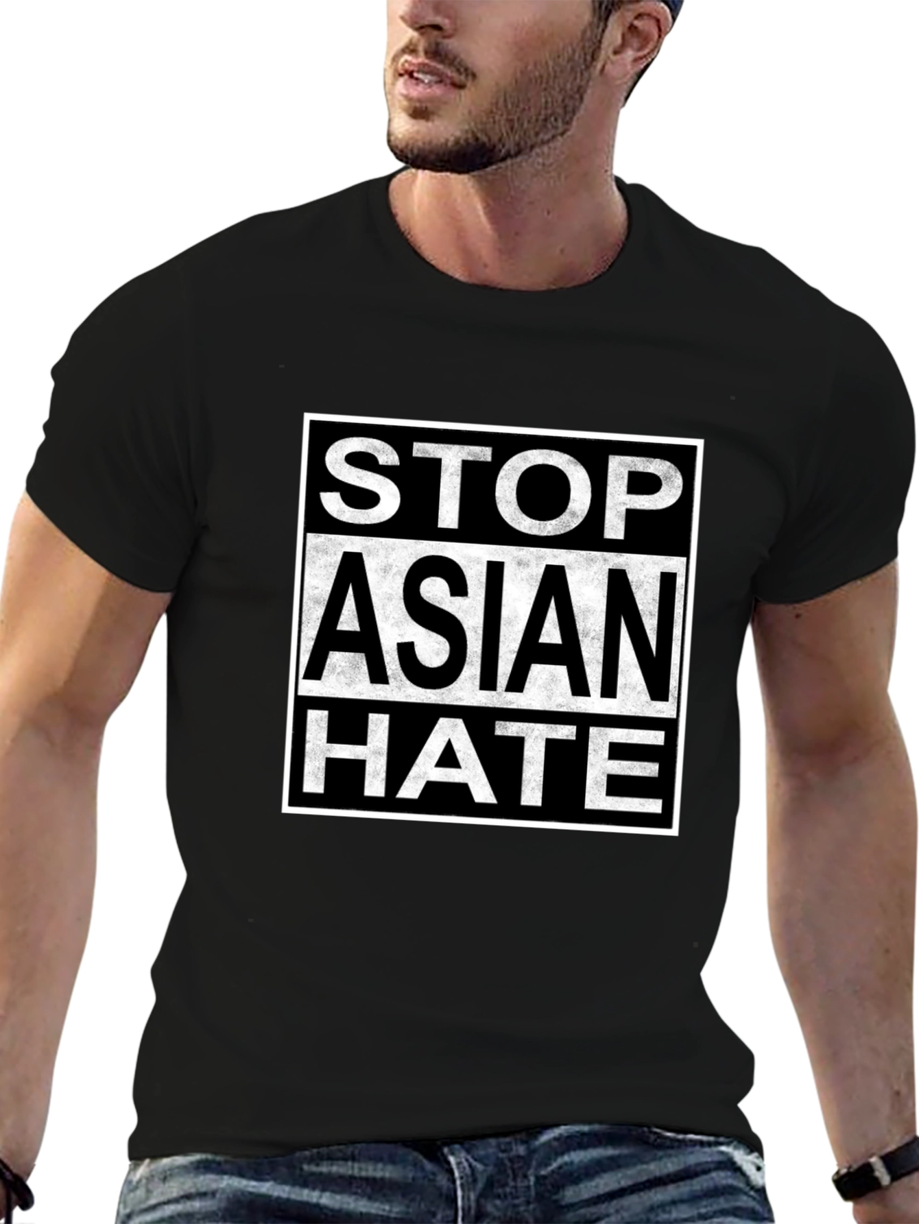 Stop Asian Hate Graphic T-Shirt