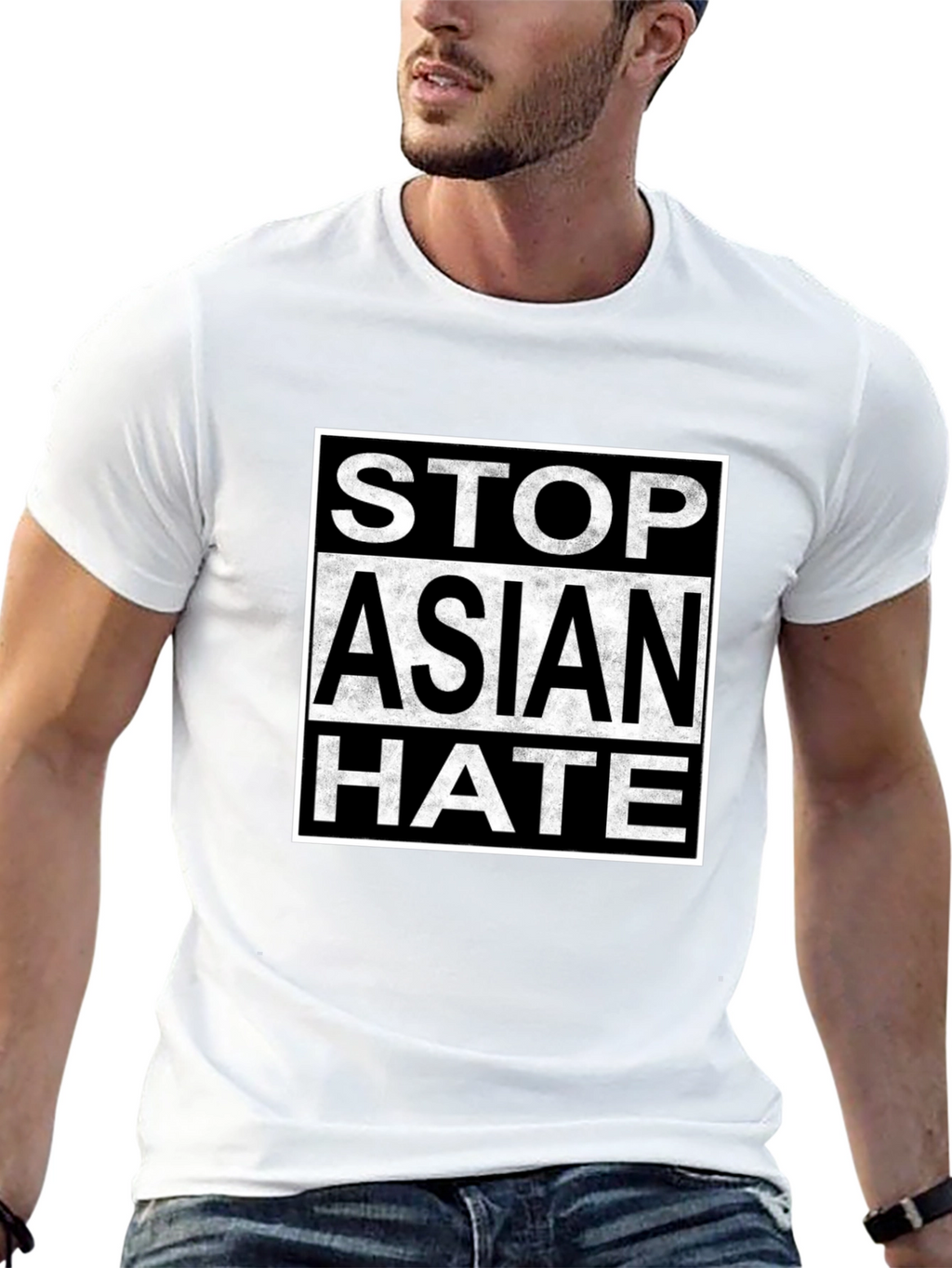 Stop Asian Hate Graphic T-Shirt