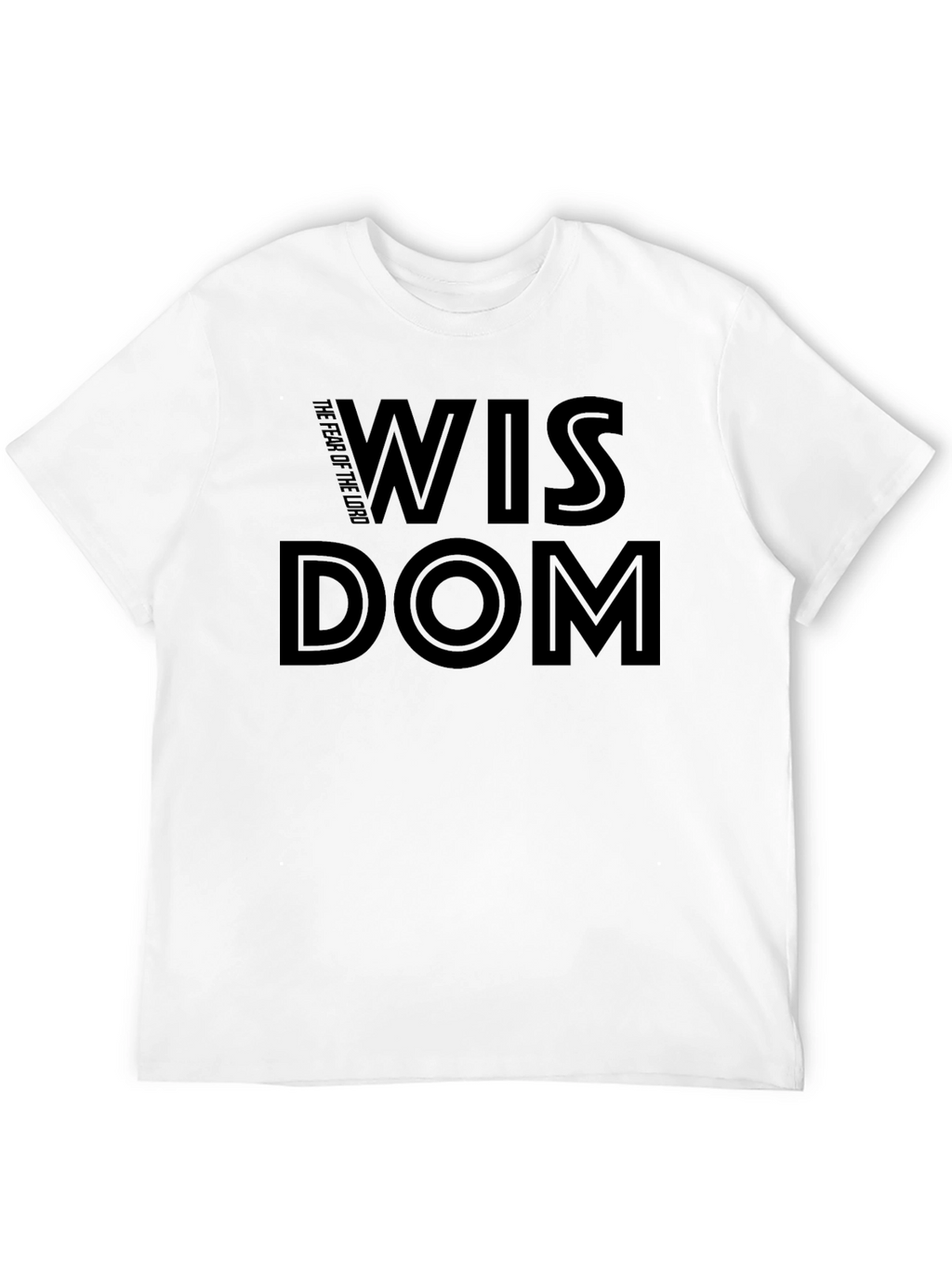 Wisdom Graphic Black Tee