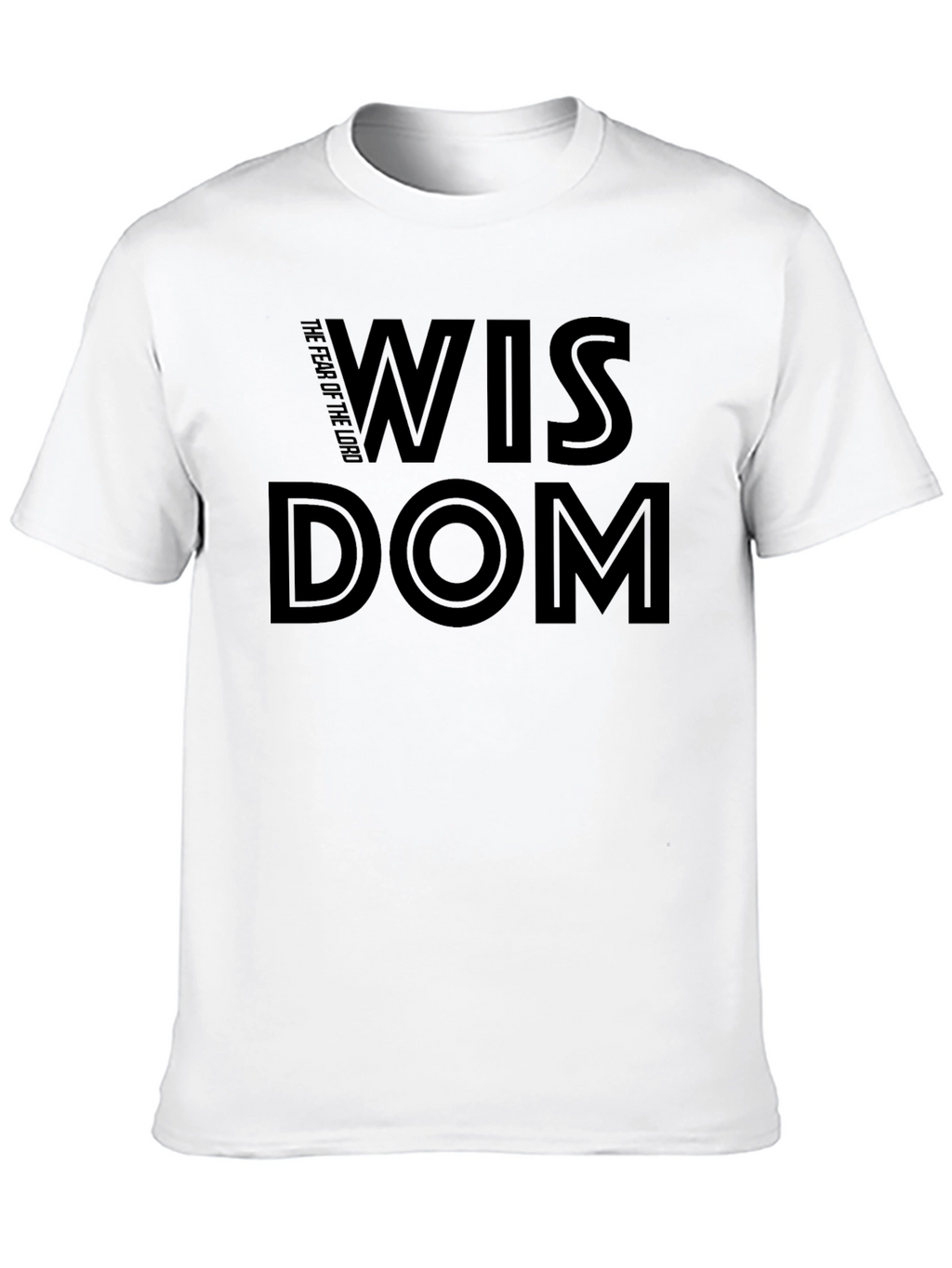 Wisdom Graphic Black Tee