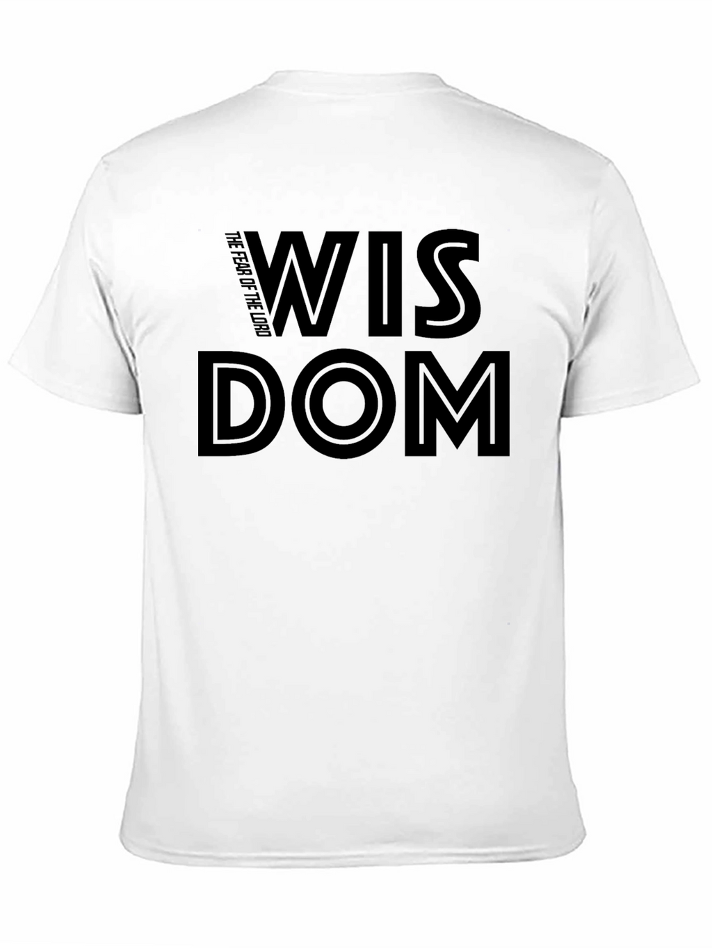 Wisdom Graphic Black Tee