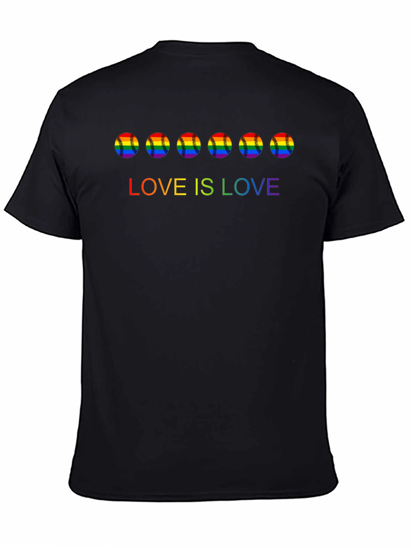 Love is Love Baseball Pride T-Shirt