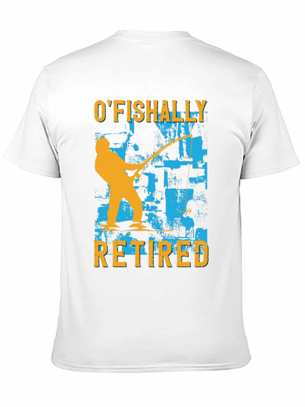 OFishally Retired Mens T-Shirt - Fishing Retirement Tee