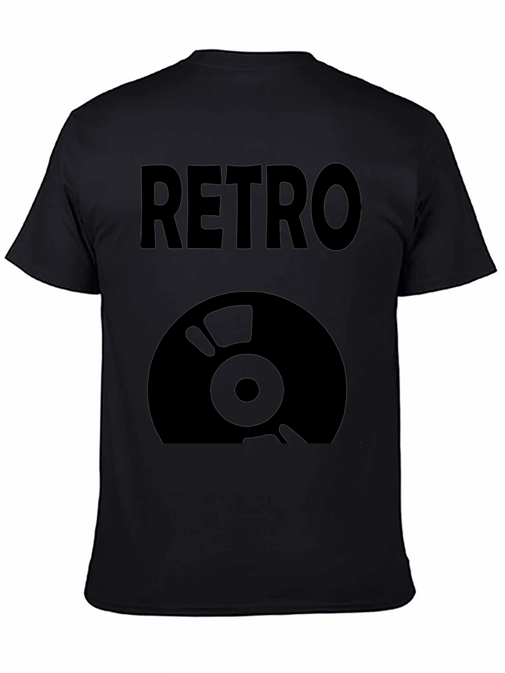 Retro Vinyl Record Graphic T-Shirt