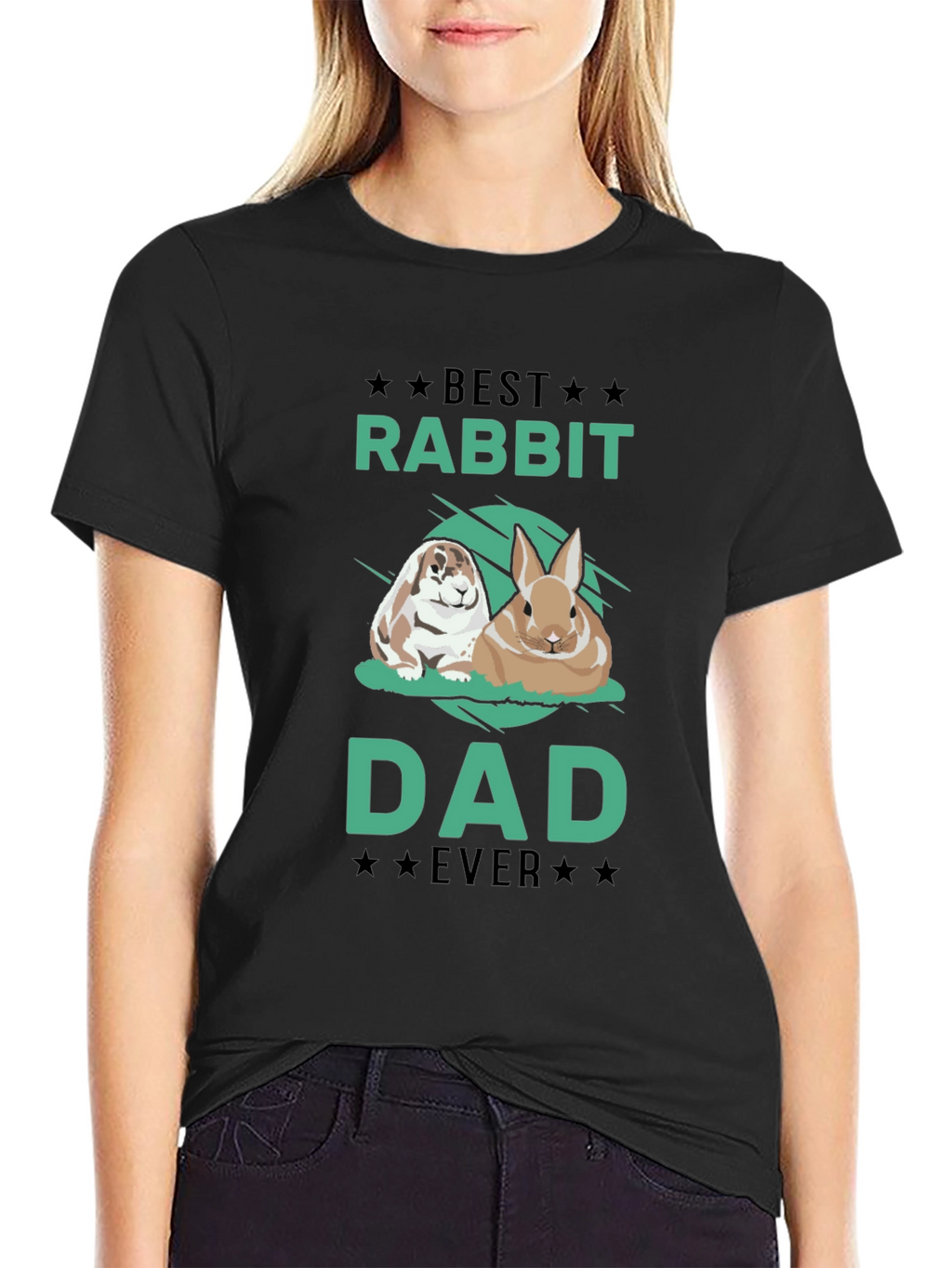 Best Rabbit Dad Ever T-Shirt