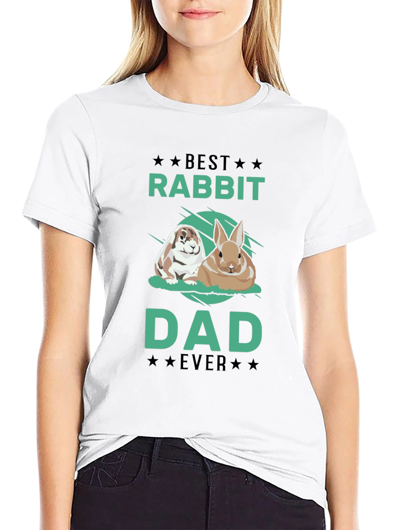 Best Rabbit Dad Ever T-Shirt