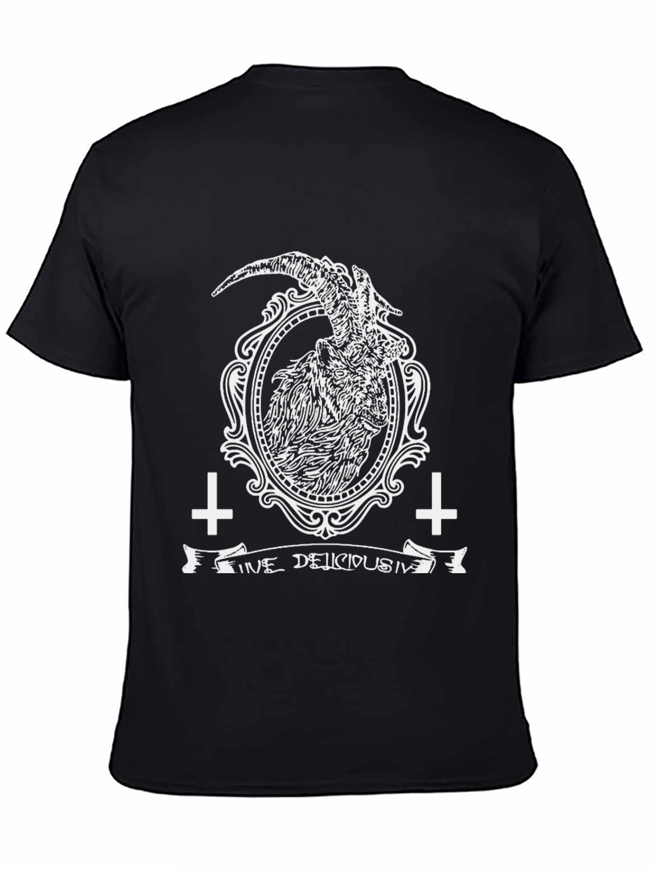 Occult Goat Graphic Tee - Delicious Sin