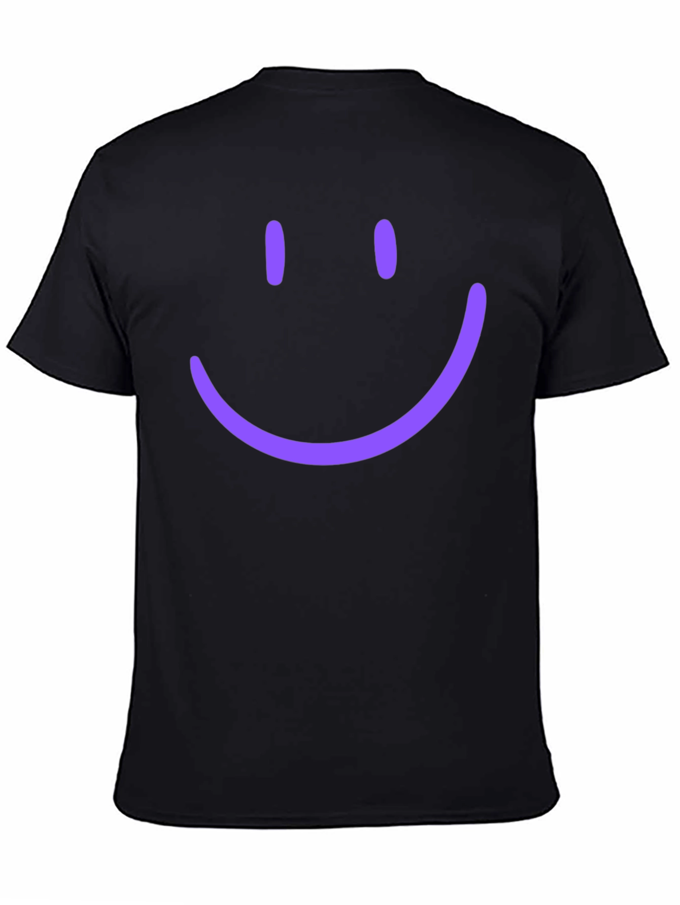 Smiley Face Graphic Tee - Casual Comfort
