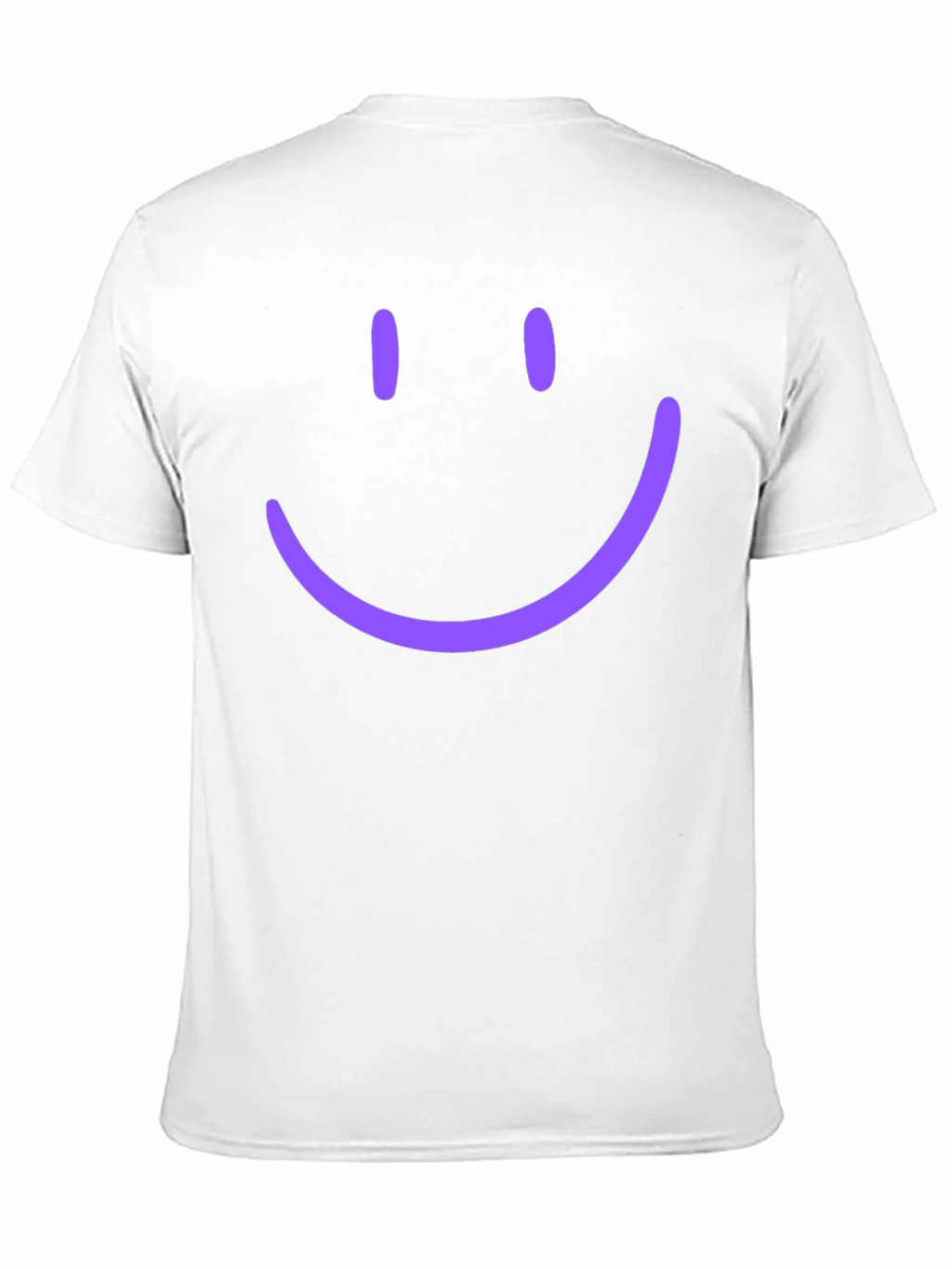 Smiley Face Graphic Tee - Casual Comfort