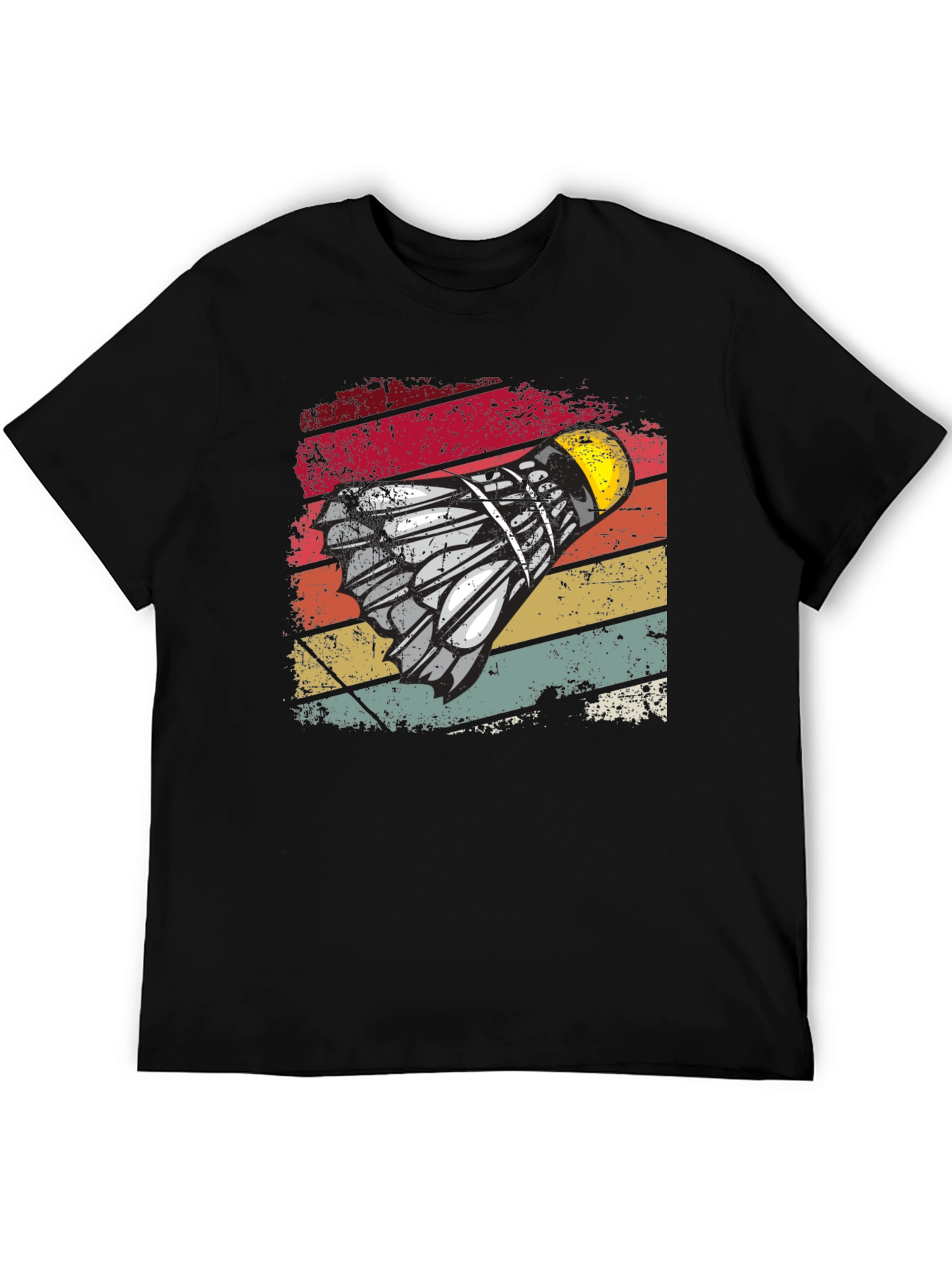 Vintage Badminton Shuttlecock T-Shirt
