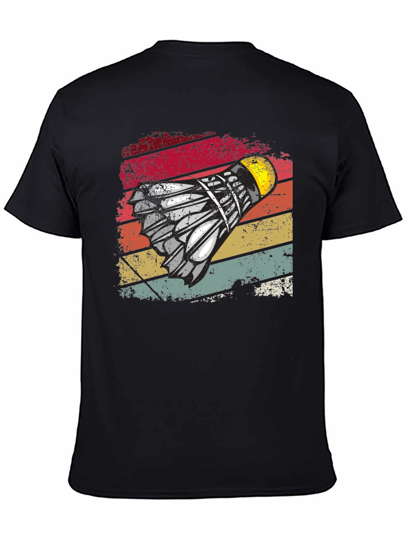 Vintage Badminton Shuttlecock T-Shirt