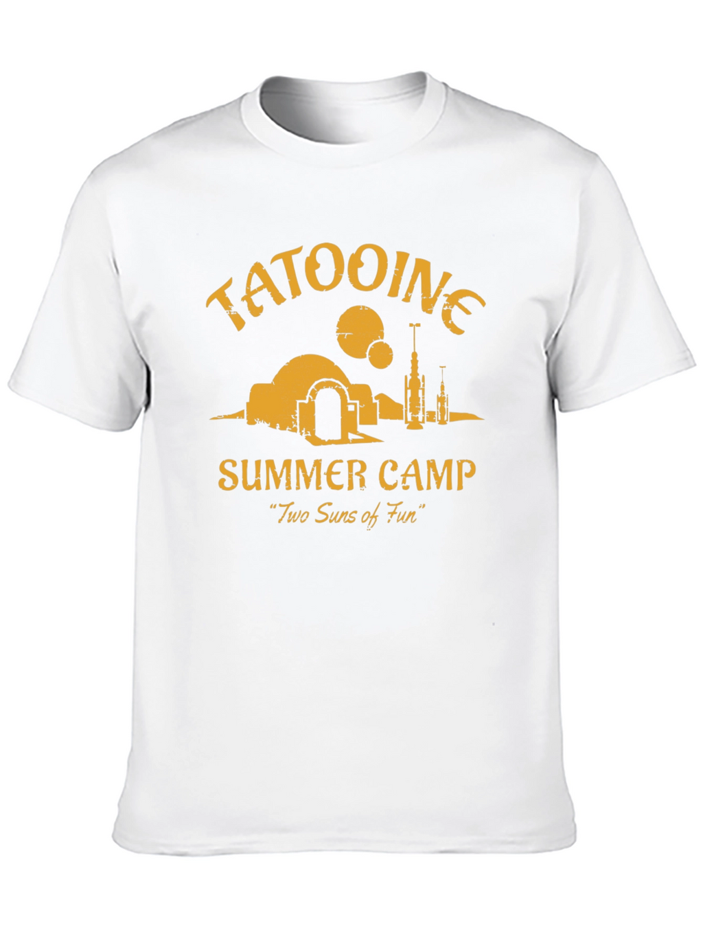 Tatooine Summer Camp Black T-Shirt