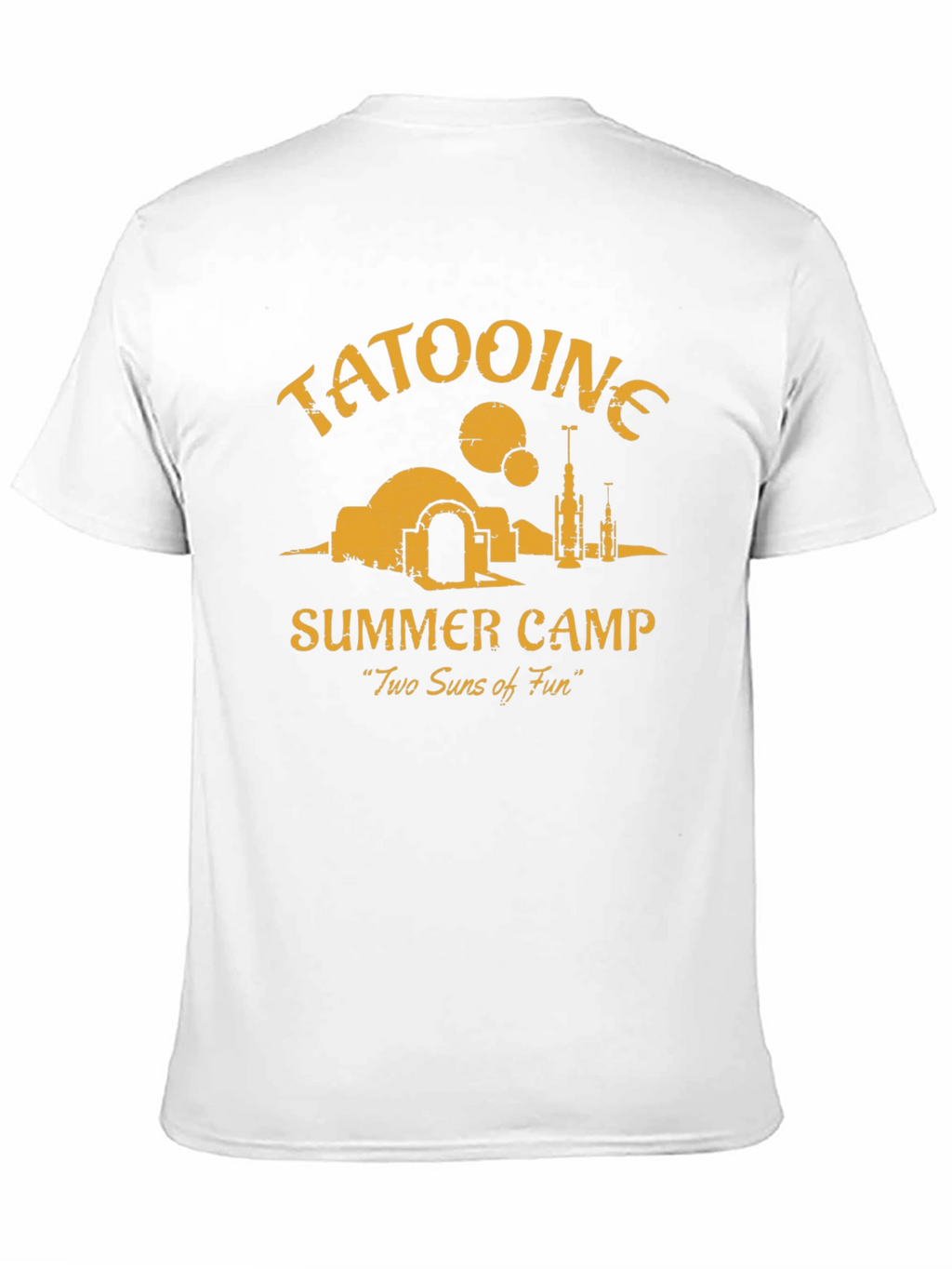Tatooine Summer Camp Black T-Shirt
