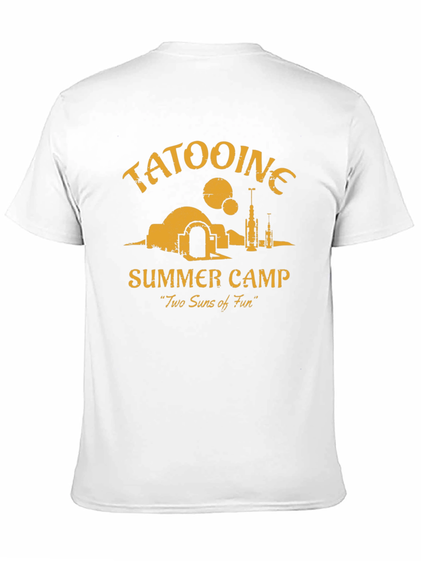 Tatooine Summer Camp Black T-Shirt