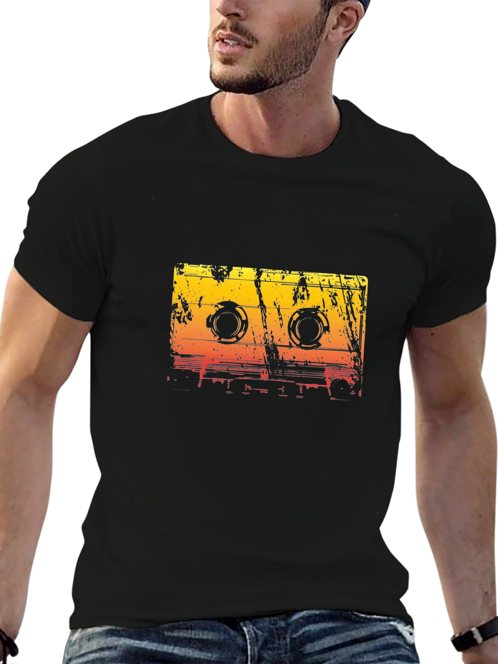 Retro Cassette Tape Graphic Tee