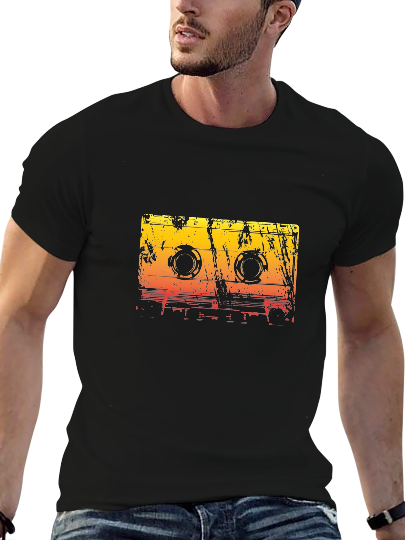 Retro Cassette Tape Graphic Tee