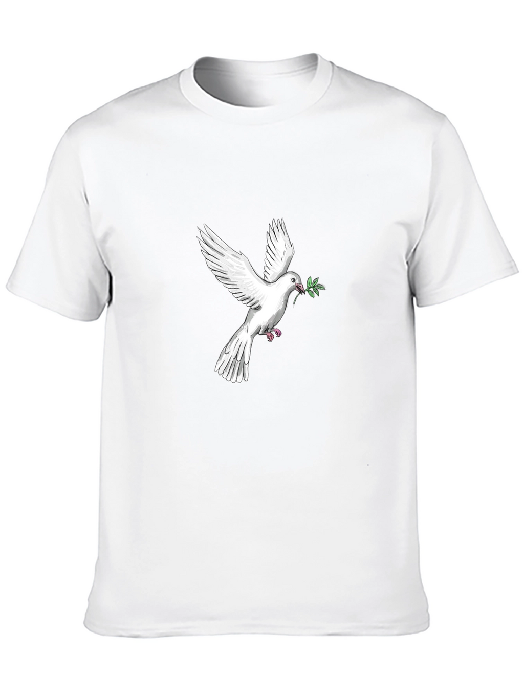 Dove Peace T-Shirt - Classic Black Tee