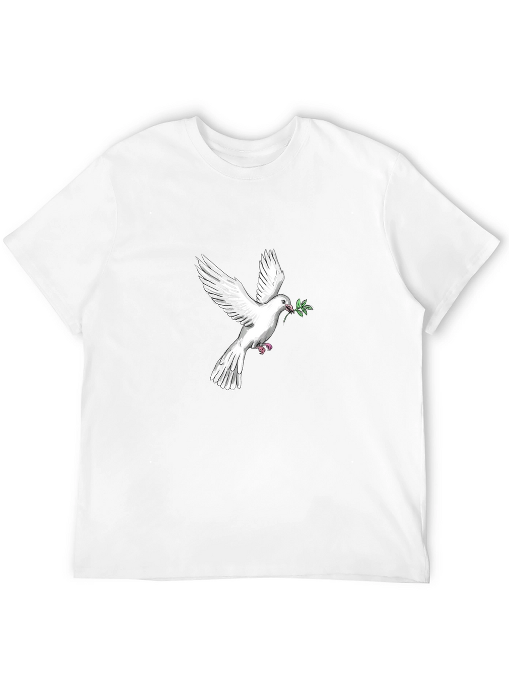 Dove Peace T-Shirt - Classic Black Tee