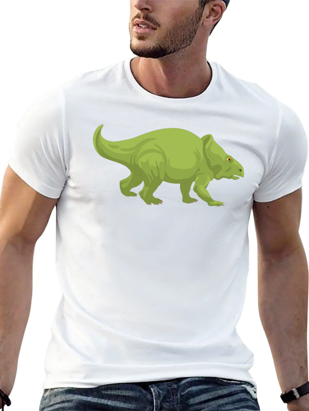 Dinosaur Graphic Black T-Shirt
