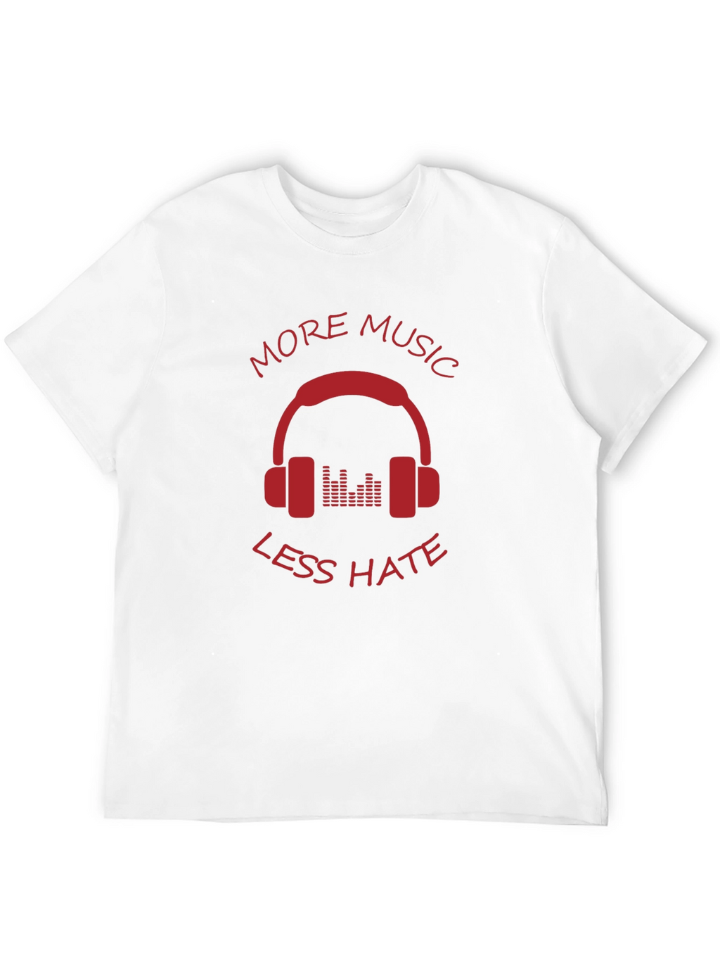 More Music Less Hate Graphic Tee