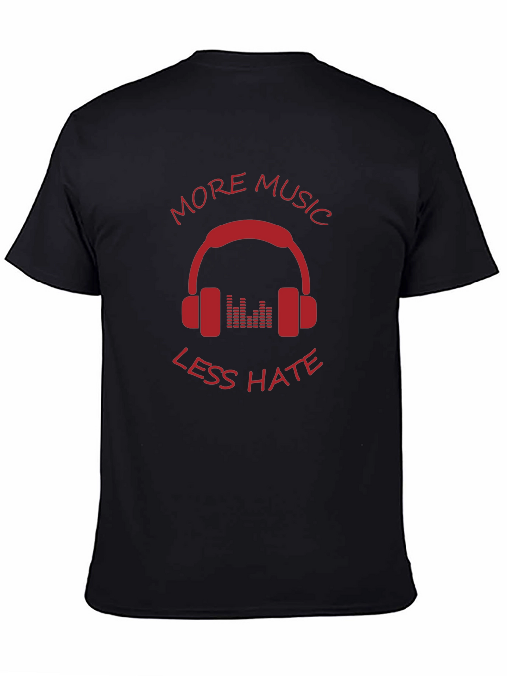 More Music Less Hate Graphic Tee