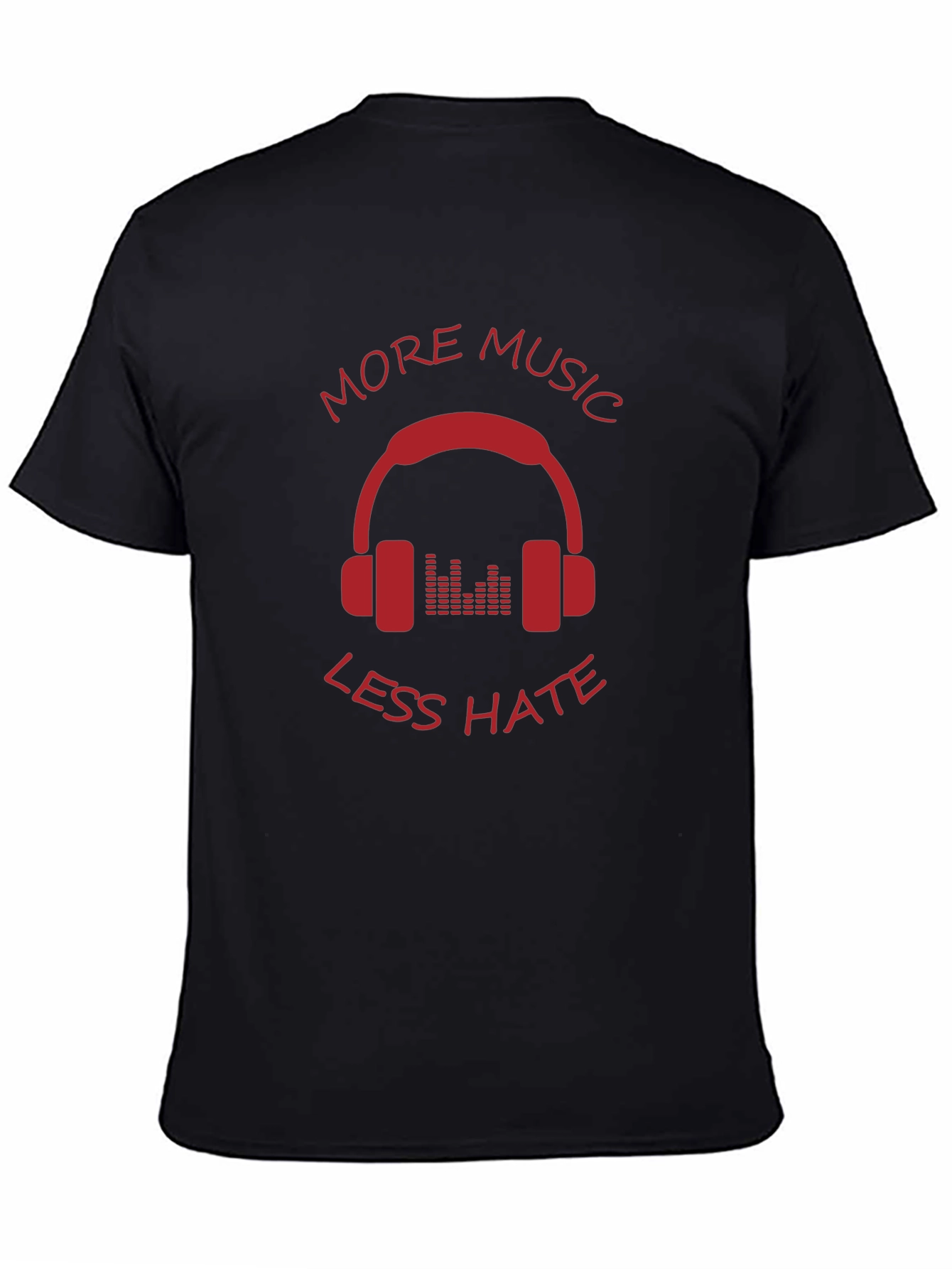 More Music Less Hate Graphic Tee
