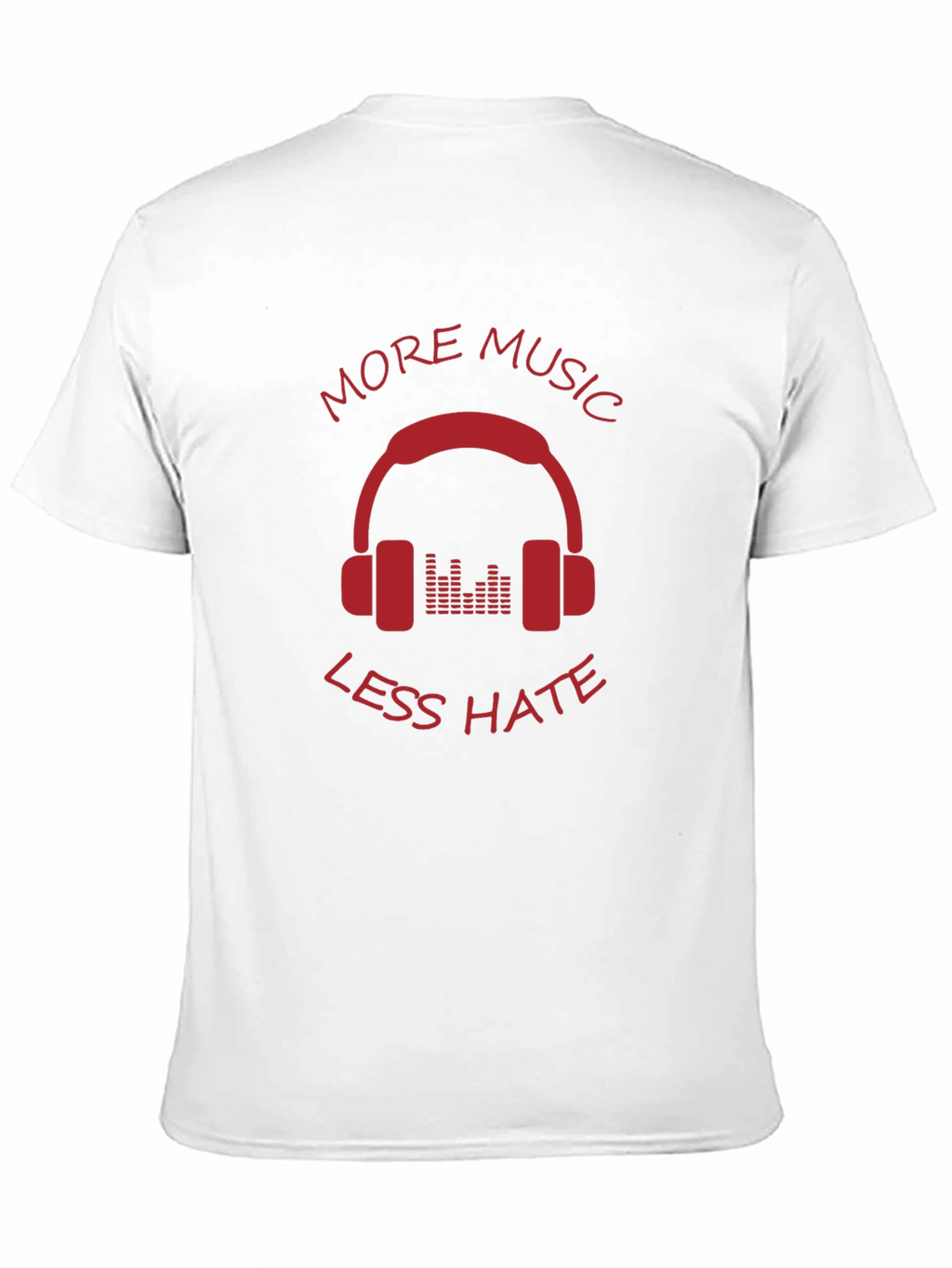 More Music Less Hate Graphic Tee