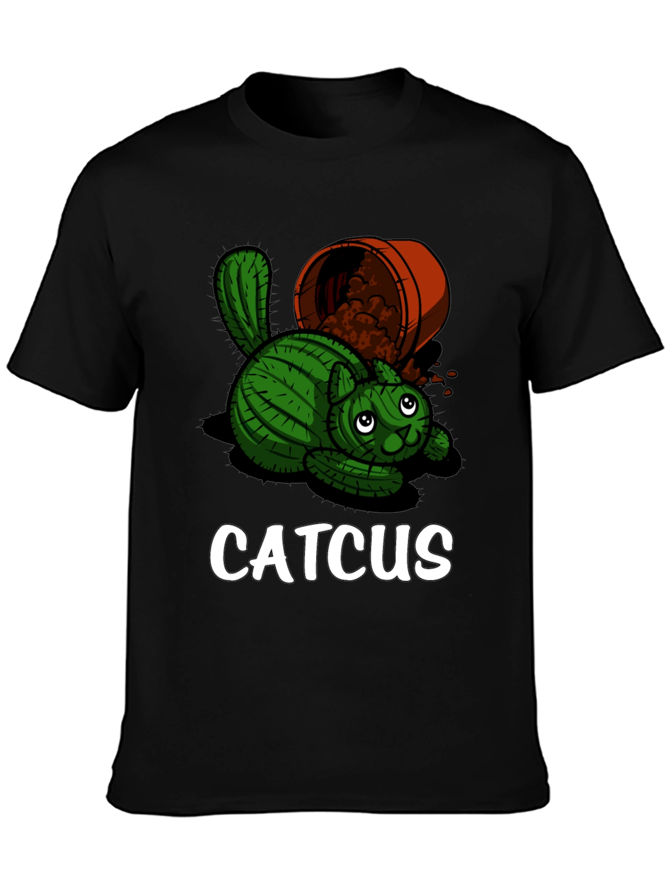 Catcus Graphic T-Shirt - Unique Funny Design
