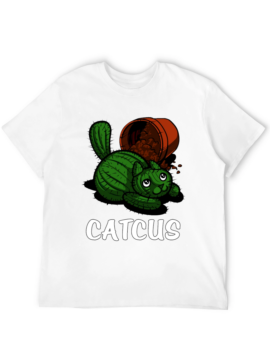 Catcus Graphic T-Shirt - Unique Funny Design