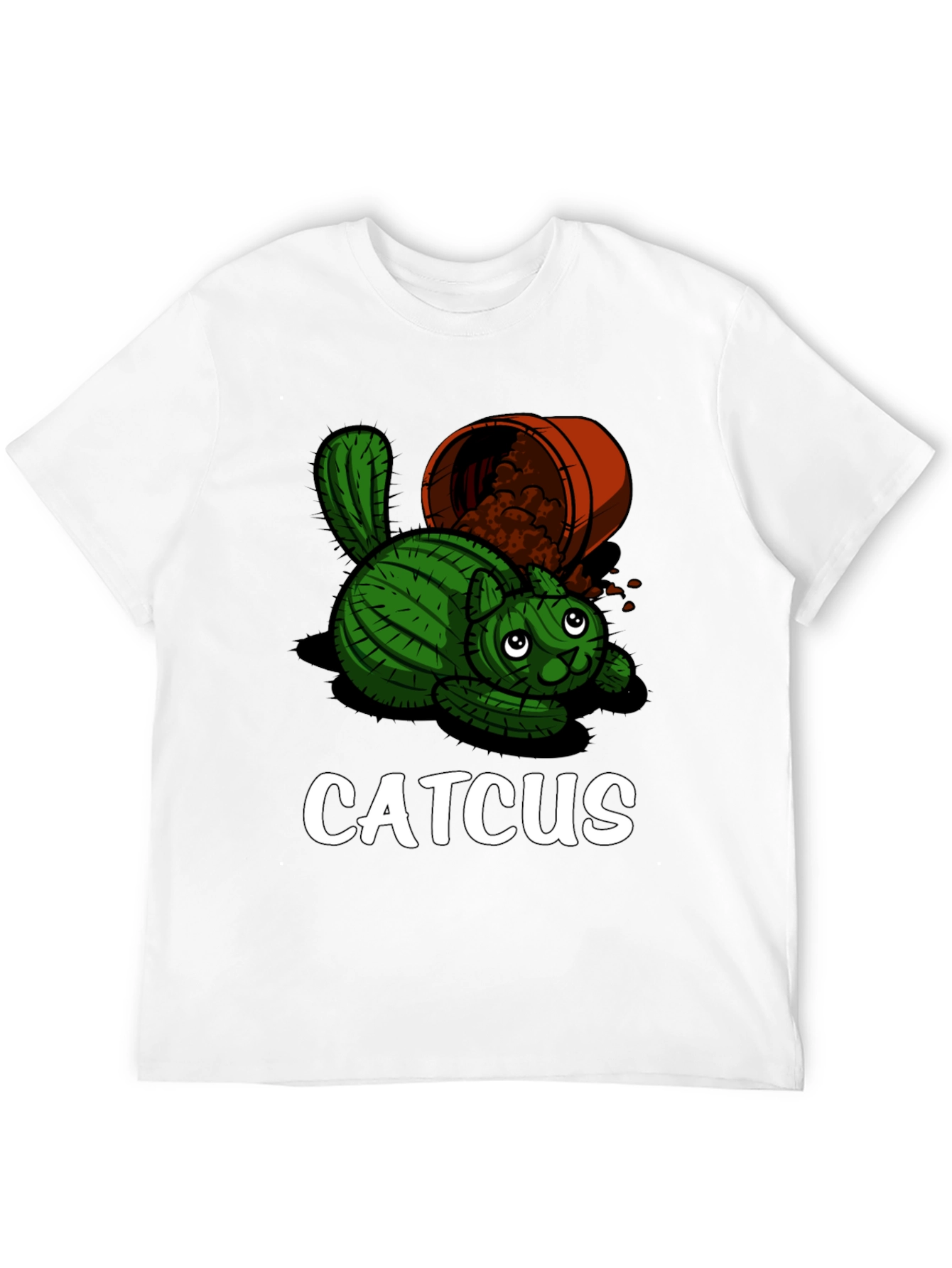 Catcus Graphic T-Shirt - Unique Funny Design
